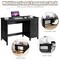 Costway Computer Desk Study Writing Desk Home Office Workstation with 3 Drawers White/Black/Brown